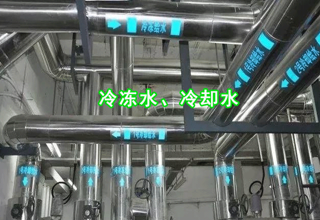 冷凍水（熱水）、冷卻水